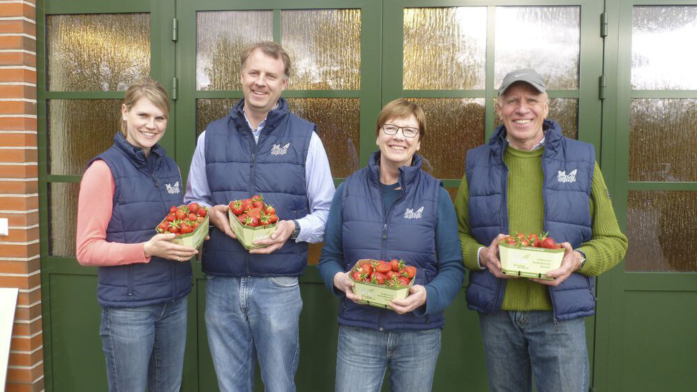 Anna Soltau, Bastian Soltau, Hilde Soltau und Hans-Peter Soltau