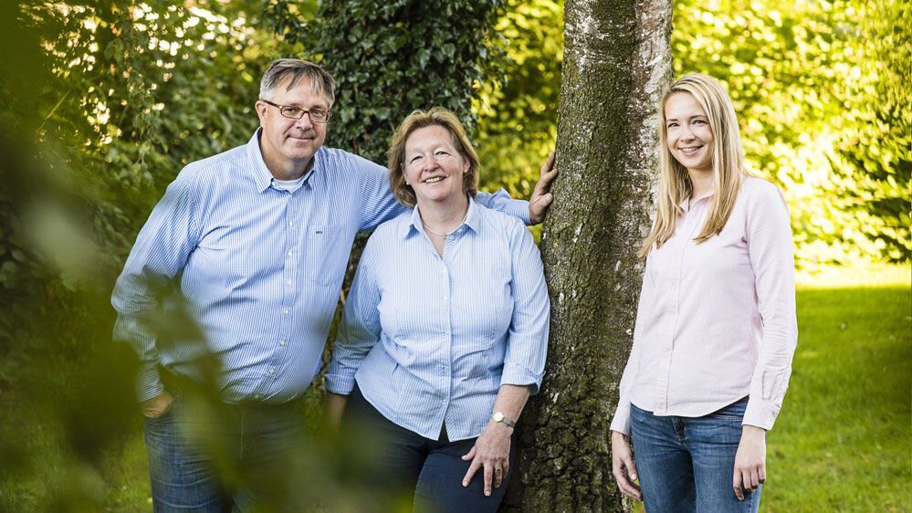 Familie Goldnick vom Hornbrooker Hof 